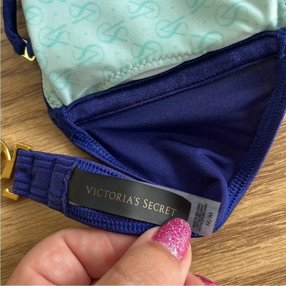 VS Victoria Secret Very Sexy Shimmer Bikini Set MED - Picture 9 of 9